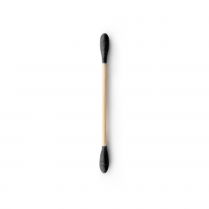 Humble Natural Cotton Swabs - Black